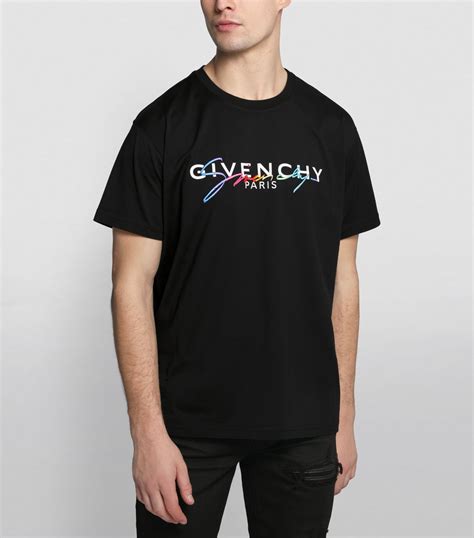 givenchy paris t-shirt rainbow|givenchy paris t shirt men.